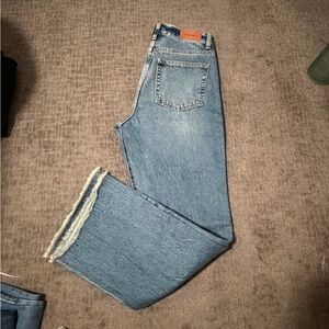 Classic High-Rise Women's Blue Denim Jeans